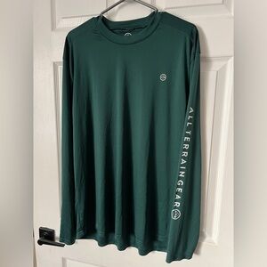 WRANGLER • All Terrain Gear X regular fit performance athleisure shirt gorpcore